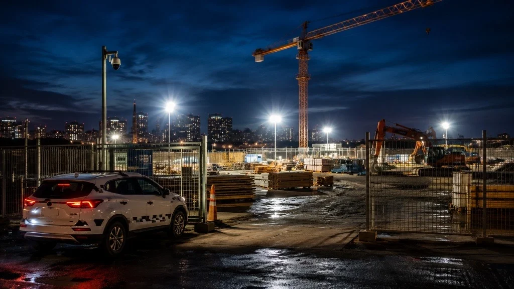 How Do Brisbane Construction Sites Stay Secure Overnight?