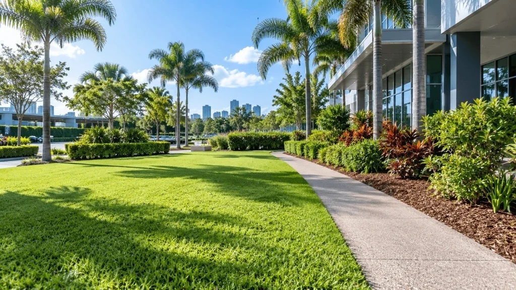 How Does Brisbane's Subtropical Climate Affect Commercial Grounds Maintenance Schedules?